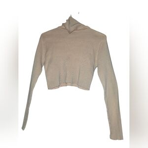 7/81. Telluride Clothing Co Womens Elegant Beige Cowl Neck Sweater
